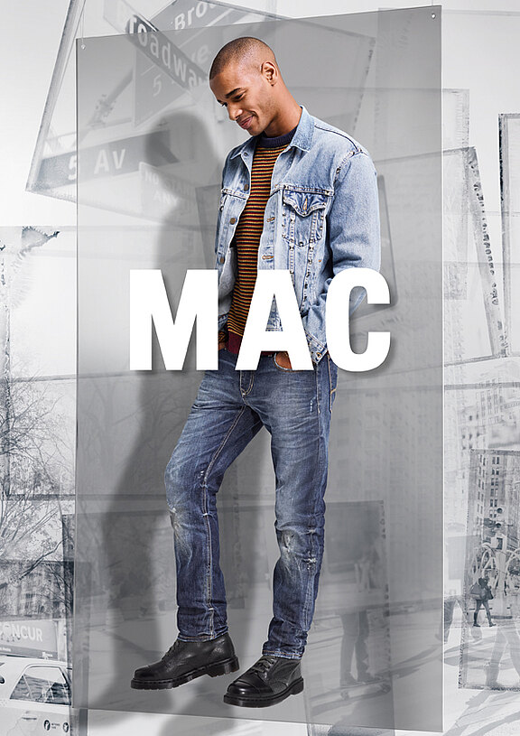 MAC-MEN - Jeansjacke - Maik Daberkow